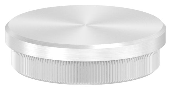Rohrabschlussstopfen, für Rohr 48,3x2,0mm, V2A
