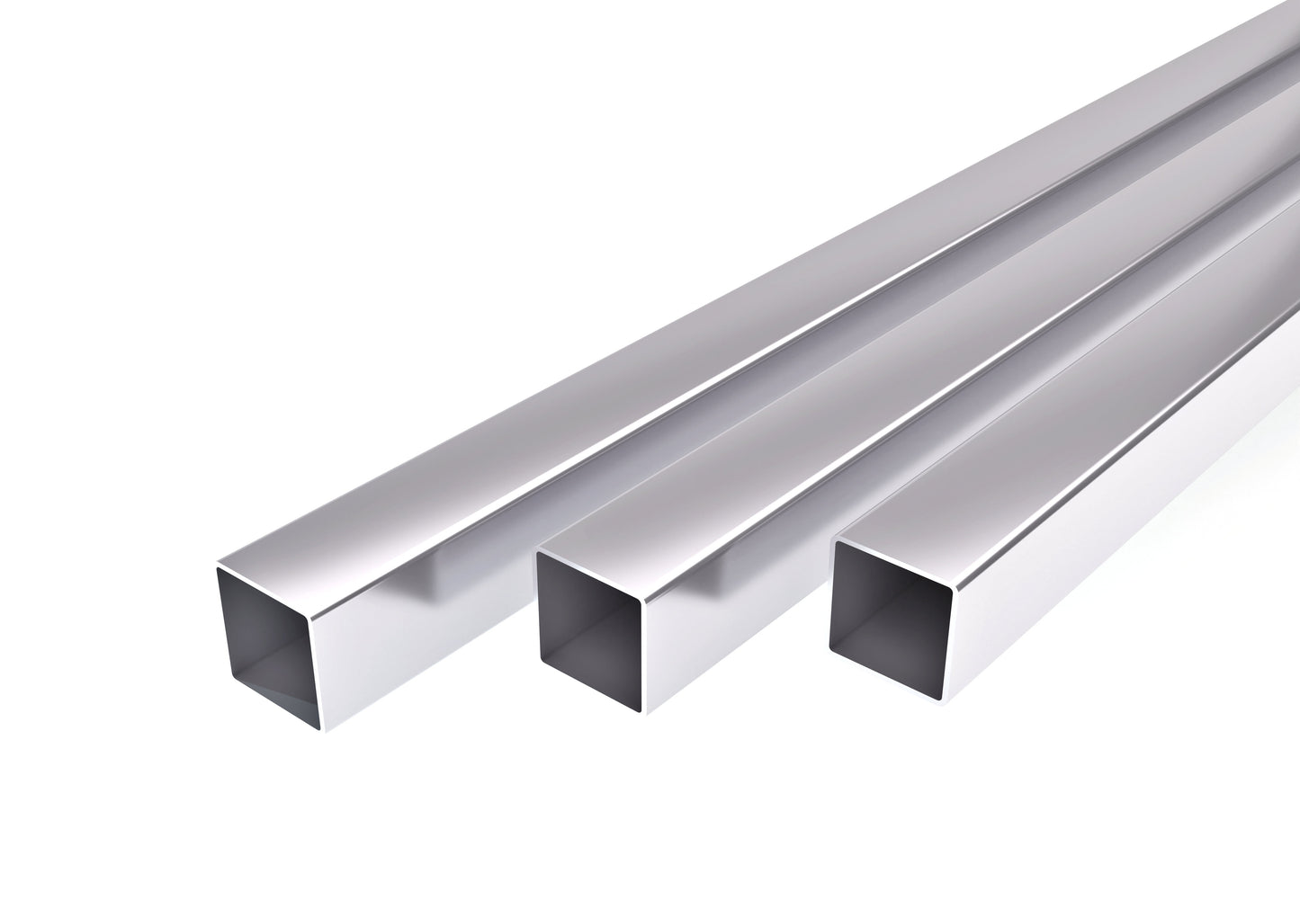 Quadratrohr 30x30x2 Edelstahl Roh